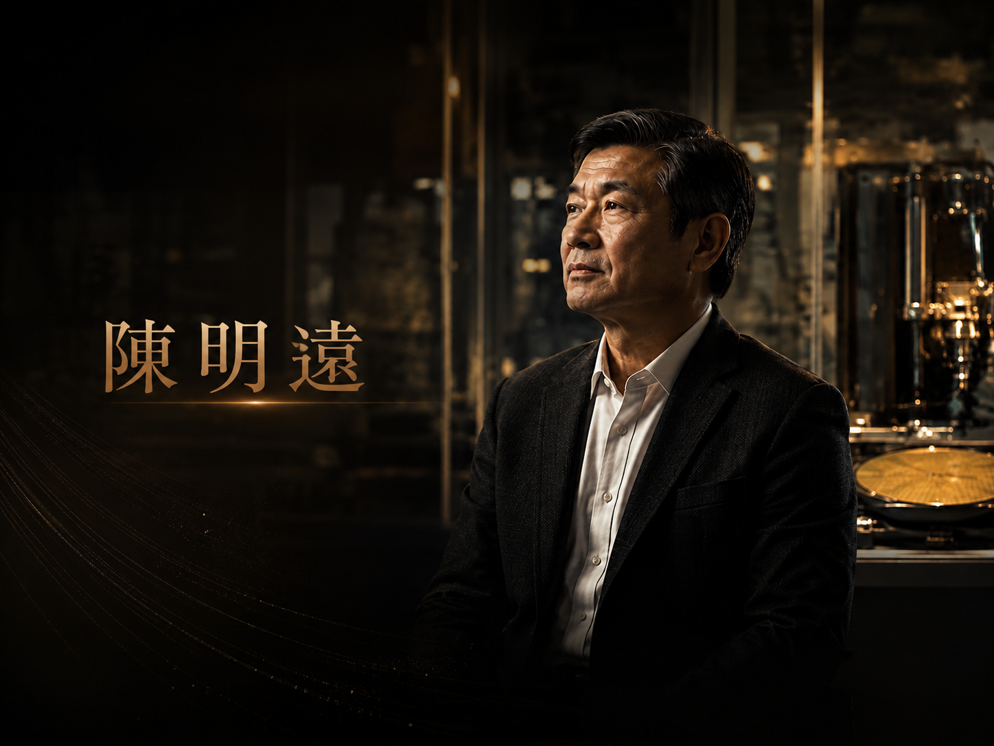 陳明遠傳記影集主視覺